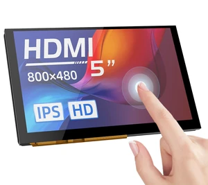 BIGTREETECH 5 inch HDMI Touch Screen Display 800x480, IPS 160° View Angle Monitor Compatible with Sovol-SV08 Raspberry-Pi 4B, 3B, Banana Pi, Windows 10 8 7 BIGTREETECH 5 inch HDMI Touch Screen Display 800x480, IPS 160° View Angle Monitor Compatible with Sovol-SV08 Raspberry-Pi 4B, 3B, Banana Pi, Windows 10 8 7