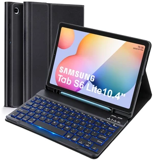 LAMA Backlit Keyboard Case for Samsung Galaxy S6 Lite 10.4" 2024/2022/2020 Case with Keyboard, Detachable Thin Case with S Pen Holder for S6 Lite 10.4" (SM-P610/P613/P615/P619/P620/P625/P627), Black LAMA Backlit Keyboard Case for Samsung Galaxy S6 Lite 10.4" 2024/2022/2020 Case with Keyboard, Detachable Thin Case with S Pen Holder for S6 Lite 10.4" (SM-P610/P613/P615/P619/P620/P625/P627), Black