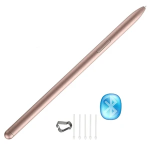 for Samsung Galaxy Tab S7 S7+SM-T970 T870 Stylus s Pen Replacement Stylus Suitable for Galaxy Tab S8 S8+S8 Ultra SM-X700X800 X900, Supports Bluetooth 5 Pen Tips and Clips (Golg) for Samsung Galaxy Tab S7 S7+SM-T970 T870 Stylus s Pen Replacement Stylus Suitable for Galaxy Tab S8 S8+S8 Ultra SM-X700X800 X900, Supports Bluetooth 5 Pen Tips and Clips (Golg)