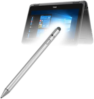 BoxWave Stylus Pen Compatible with Dell Latitude 3190 2-in-1 (11 in) - AccuPoint Active Stylus, Electronic Stylus with Ultra Fine Tip - Metallic Silver BoxWave Stylus Pen Compatible with Dell Latitude 3190 2-in-1 (11 in) - AccuPoint Active Stylus, Electronic Stylus with Ultra Fine Tip - Metallic Silver