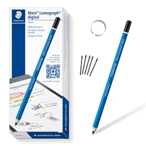 STAEDTLER Lumograph Digital Stylus Pen for Touchscreens: No Charging or Batteries, Real Pencil Feel & Grip, Works with Samsung Galaxy Tab, Kindle Scribe, Remarkable 2 & More, with 5 Replacement Nibs STAEDTLER Lumograph Digital Stylus Pen for Touchscreens: No Charging or Batteries, Real Pencil Feel & Grip, Works with Samsung Galaxy Tab, Kindle Scribe, Remarkable 2 & More, with 5 Replacement Nibs