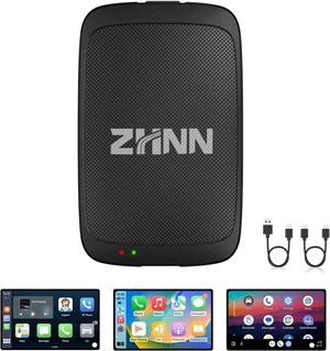 ZHNN Carplay AI Box, Wireless Carplay Android Auto AI Box Smart AI Box 2+16G AI Box for OEM Wired Carplay, WiFi Version ZHNN Carplay AI Box, Wireless Carplay Android Auto AI Box Smart AI Box 2+16G AI Box for OEM Wired Carplay, WiFi Version