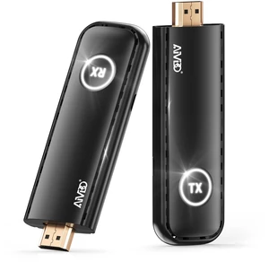Upgraded Wireless HDMI 4K Transmitter and Receiver 1080P HD,328ft/100m | Portable Plug & Play Wireless HDMI Extender Kit for Casting Video Audio from Laptop/TV Box/Camera to Monitor/HDTV/Projector Upgraded Wireless HDMI 4K Transmitter and Receiver 1080P HD,328ft/100m | Portable Plug & Play Wireless HDMI Extender Kit for Casting Video Audio from Laptop/TV Box/Camera to Monitor/HDTV/Projector