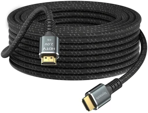 Veyrozorix 4K HDMI Cable 50FT High Speed Braided HDMI 2.0 Cable 18Gbps 4K@60Hz 3D ARC,Gold Plated Connector HDMI Cord HDCP 2.2 Compatible with UHD TV Monitor Laptop Xbox PS4/PS5 Roku TV ect Veyrozorix 4K HDMI Cable 50FT High Speed Braided HDMI 2.0 Cable 18Gbps 4K@60Hz 3D ARC,Gold Plated Connector HDMI Cord HDCP 2.2 Compatible with UHD TV Monitor Laptop Xbox PS4/PS5 Roku TV ect