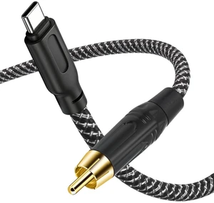 Lrbners 3.3FT USB-C to RCA Digital Coaxial Audio Cable USB to S/PDIF Converter for External DAC, Amplifier & Home Theater Lrbners 3.3FT USB-C to RCA Digital Coaxial Audio Cable USB to S/PDIF Converter for External DAC, Amplifier & Home Theater