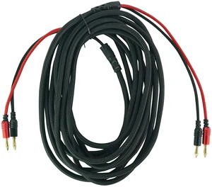 Rockville BN30 30' 14 AWG OFC Copper Banana to Banana Braided Speaker Cable | 100% OFC, Gold-Plated Connectors, Soft-Touch Jacket, Pro Audio, Home Theater / Live Performance, Corrosion-Resistant Rockville BN30 30' 14 AWG OFC Copper Banana to Banana Braided Speaker Cable | 100% OFC, Gold-Plated Connectors, Soft-Touch Jacket, Pro Audio, Home Theater / Live Performance, Corrosion-Resistant