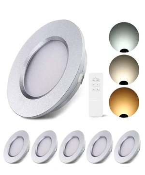ALOVECO LED RV Ceiling Interior Lights, 12V LED Lights for RV 2700-6000K 12V Recessed Lights Remote Control Dimmable Waterproof Camper Interior Lighting for Boat Motorhome Yacht 6 Packs ALOVECO LED RV Ceiling Interior Lights, 12V LED Lights for RV 2700-6000K 12V Recessed Lights Remote Control Dimmable Waterproof Camper Interior Lighting for Boat Motorhome Yacht 6 Packs