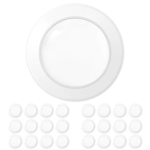 Amico 24 Pack 5/6 Inch 5000K LED Disk Light, Dimmable Disc Ceiling Lights | Flush Mount Ceiling Lighting, 12W=110W, 1050LM High Brightness, Low Profile Surface Mount / Recessed Can Light, ETL&FCC Amico 24 Pack 5/6 Inch 5000K LED Disk Light, Dimmable Disc Ceiling Lights | Flush Mount Ceiling Lighting, 12W=110W, 1050LM High Brightness, Low Profile Surface Mount / Recessed Can Light, ETL&FCC