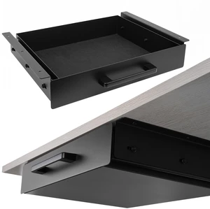 Huiyangteng Under Desk Drawer Slide Out,Under Desk Shelf,Drawers for Under Desk,Home Office Storage Organizer, Black12inch Huiyangteng Under Desk Drawer Slide Out,Under Desk Shelf,Drawers for Under Desk,Home Office Storage Organizer, Black12inch