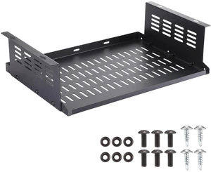 Otoolling Under Desk Computer Mount for Small Form Factor SFF Computers and Pcs, Using Space 16.7" x H 4.75" x D 12" Mount Shelf Organizer for Office Home Workstation Gaming Stand up Desk Otoolling Under Desk Computer Mount for Small Form Factor SFF Computers and Pcs, Using Space 16.7" x H 4.75" x D 12" Mount Shelf Organizer for Office Home Workstation Gaming Stand up Desk