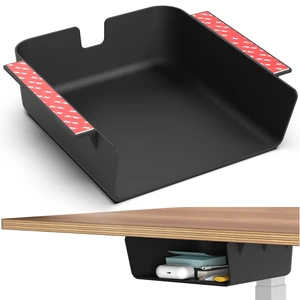 HumanCentric Under Desk Storage Shelf, Drawer Organizer | Office, Workstations, Tables, Sit Stand Desks, Gaming Setups, Mountable Storage Tray, Cable Management, Screw, Stick VHB Tape HumanCentric Under Desk Storage Shelf, Drawer Organizer | Office, Workstations, Tables, Sit Stand Desks, Gaming Setups, Mountable Storage Tray, Cable Management, Screw, Stick VHB Tape