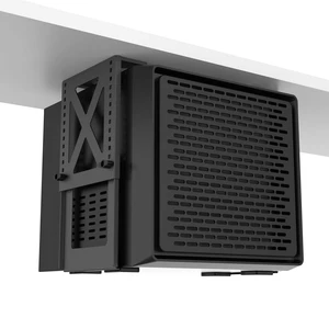 Under Desk PC Mount, Adjustable 5.6-11.2in, 33lb Steel, Ventilated | 16-Level Height Adjustment (5.6-11.2in), Heavy-Duty 12kg Load Capacity, Design for Label Printer,SpeakerVentilation Design Under Desk PC Mount, Adjustable 5.6-11.2in, 33lb Steel, Ventilated | 16-Level Height Adjustment (5.6-11.2in), Heavy-Duty 12kg Load Capacity, Design for Label Printer,SpeakerVentilation Design
