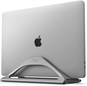 HumanCentric Vertical Laptop Stand for Desks Space Grey, MacBook Adjustable | Upright Adjustable Holder to Dock Apple MacBook Stand, and Other Laptops to Organize Work & Home Office, Automatic Grip HumanCentric Vertical Laptop Stand for Desks Space Grey, MacBook Adjustable | Upright Adjustable Holder to Dock Apple MacBook Stand, and Other Laptops to Organize Work & Home Office, Automatic Grip