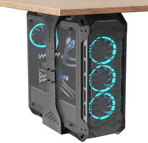 PUTORSEN Under Desk PC Mount, 7.9-13.4 Width Range, up to 77 lbs | with Protective Mats, for Mid/Mini-Tower Case in Office,Gaming, Laboratory, Black Adjustable Computer Tower Stand PUTORSEN Under Desk PC Mount, 7.9-13.4 Width Range, up to 77 lbs | with Protective Mats, for Mid/Mini-Tower Case in Office,Gaming, Laboratory, Black Adjustable Computer Tower Stand