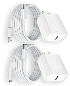 iPhone Fast Charger,Fast Charger iPhone 2Pack 20W USBC Wall Charger Block | TypeC Power Adapter Lightning Cable Cord Fast Charging Plug Apple Chargers for iPhone 14 Pro/13/12 Pro Max/XS/XR/X/8/SE/iPad iPhone Fast Charger,Fast Charger iPhone 2Pack 20W USBC Wall Charger Block | TypeC Power Adapter Lightning Cable Cord Fast Charging Plug Apple Chargers for iPhone 14 Pro/13/12 Pro Max/XS/XR/X/8/SE/iPad