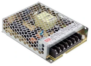 Mean Well LRS-100-15 Switching Power Supply, Single Output, 15V, 7A, 105W, 5.08" L x 3.82" W x 1.18" H Mean Well LRS-100-15 Switching Power Supply, Single Output, 15V, 7A, 105W, 5.08" L x 3.82" W x 1.18" H