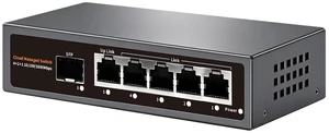 6 Ports Full Gigabit Smart Managed Ethernet Switch , Web or App Managed Ethernet Splitter, VLAN/QoS/IGMP/LAG/TELNET/CLI Supported, Home Office Network Hub, Desktop or Wall Mount Fanless 6 Ports Full Gigabit Smart Managed Ethernet Switch , Web or App Managed Ethernet Splitter, VLAN/QoS/IGMP/LAG/TELNET/CLI Supported, Home Office Network Hub, Desktop or Wall Mount Fanless