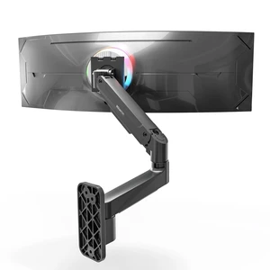 Mount-It! Ultrawide Monitor Wall Mount Arm, 17-49 in, 44 lbs, Gas Spring Mount-It! Ultrawide Monitor Wall Mount Arm, 17-49 in, 44 lbs, Gas Spring