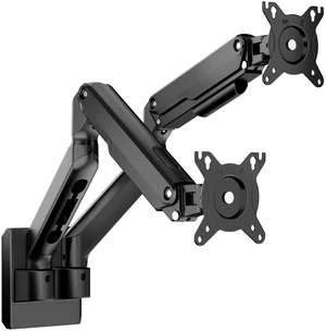 monTEK Dual Monitor Wall Mount, Wobble-Free Spring, 1732" Full Motion | Dual Wall Mount Frees Full Desktop Space, Zero Clearance Retracts to 3.8", Wobble-Free Spring, Supports 20 Lbs Per Arm monTEK Dual Monitor Wall Mount, Wobble-Free Spring, 1732" Full Motion | Dual Wall Mount Frees Full Desktop Space, Zero Clearance Retracts to 3.8", Wobble-Free Spring, Supports 20 Lbs Per Arm