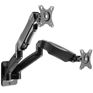 AVLT Dual 17"-32" Monitor Wall Mount fits Two Flat/Curved Computer Screen | 19.8 lbs Full Motion Height Swivel Tilt Rotation Adjustable Arm - VESA/Cable Management AVLT Dual 17"-32" Monitor Wall Mount fits Two Flat/Curved Computer Screen | 19.8 lbs Full Motion Height Swivel Tilt Rotation Adjustable Arm - VESA/Cable Management