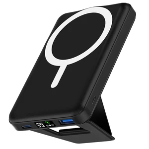 podoru for MagSafe Power Bank, 10000 mAh Foldable Magnetic Portable Charger | 22.5W PD Fast Charging, with USB-C Cable LED Display, Wireless Battery Pack for iPhone 18/17/16/15/14/13/12 Series-Black podoru for MagSafe Power Bank, 10000 mAh Foldable Magnetic Portable Charger | 22.5W PD Fast Charging, with USB-C Cable LED Display, Wireless Battery Pack for iPhone 18/17/16/15/14/13/12 Series-Black