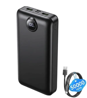Portable Charger Power Bank 50000mAh Fast Charging External Battery Pack | 22.5W USB C Portable Phone Charger Travel Camping Essentials Battery Pack for iPhone 18/17/16/15/14,Samsung,Android etc Portable Charger Power Bank 50000mAh Fast Charging External Battery Pack | 22.5W USB C Portable Phone Charger Travel Camping Essentials Battery Pack for iPhone 18/17/16/15/14,Samsung,Android etc