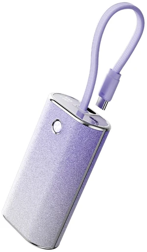 iWALK Sparkly 10000mAh Portable Charger, 22.5W Fast Charging Small Power Bank with Built-in USB-C Cable, Diamond Glitter Ultra-Compact Battery for iPhone 17/17 Pro/16/16 Pro/15, Samsung,ShinyPurple iWALK Sparkly 10000mAh Portable Charger, 22.5W Fast Charging Small Power Bank with Built-in USB-C Cable, Diamond Glitter Ultra-Compact Battery for iPhone 17/17 Pro/16/16 Pro/15, Samsung,ShinyPurple