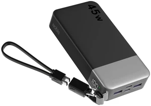 NOBIS Portable Charger 20000mAh 45W Power Bank w/Detachable Cable | 2C+2A Battery Pack w/Dual Type-C Cable, Battery Bank w/ Digital Display for Phone, Laptop, Steam Deck NOBIS Portable Charger 20000mAh 45W Power Bank w/Detachable Cable | 2C+2A Battery Pack w/Dual Type-C Cable, Battery Bank w/ Digital Display for Phone, Laptop, Steam Deck