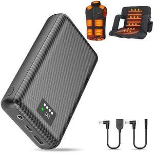 DR.HILL 7.4V 30000mAh Heated Vest Battery Pack, Heated Stadium Seat Battery | Power Bank with 3.8MM DC Port and USB Port for HOPERAN Suteck Sekey Alpcour KOVNLO Venustas Most Heated Appreals DR.HILL 7.4V 30000mAh Heated Vest Battery Pack, Heated Stadium Seat Battery | Power Bank with 3.8MM DC Port and USB Port for HOPERAN Suteck Sekey Alpcour KOVNLO Venustas Most Heated Appreals