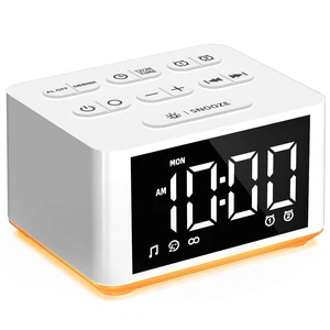 3-in-1 Sound Machine White Noise Machine Dual Alarms 12 Color Night Lights 30 Soothing Sounds 15 Wake Up Sounds 32 Volume for Baby Adults Kids Sleep Timer Memory Function Backup Battery Alarm Clock 3-in-1 Sound Machine White Noise Machine Dual Alarms 12 Color Night Lights 30 Soothing Sounds 15 Wake Up Sounds 32 Volume for Baby Adults Kids Sleep Timer Memory Function Backup Battery Alarm Clock