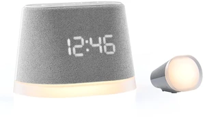 Sunrise Alarm Clock with Sound Machine Night Light for Bedroom Dorm | Digital Dual Alarms Clock with Bedside Lamp, 10 Soothing White Noise with Timer, Sunrise Simulation Light for Heavy Sleeper