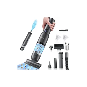 Car Vacuum 4-in-1 Small Handheld Vacuum w/ 25000Pa Suction, Cordless Hand Held Vacuum Rechargeable w/ Power Display, Portable Cordless Mini Car Vacuum with Led Light for Car Home Office Desk Keyboard Car Vacuum 4-in-1 Small Handheld Vacuum w/ 25000Pa Suction, Cordless Hand Held Vacuum Rechargeable w/ Power Display, Portable Cordless Mini Car Vacuum with Led Light for Car Home Office Desk Keyboard
