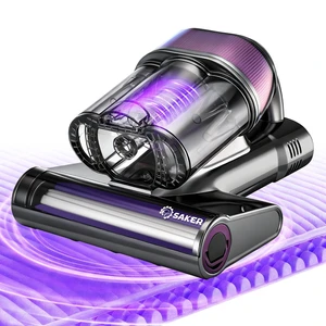 Saker Mattress Vacuum Cleaner, Handheld Bed Vacuum Cleaner with 16KPa Suction UVC Light, 140°F Heated Air, HEPA Filter, Aroma Function, 16.4FT Cord for Cleaning Bed, Sofa, and Couch Saker Mattress Vacuum Cleaner, Handheld Bed Vacuum Cleaner with 16KPa Suction UVC Light, 140°F Heated Air, HEPA Filter, Aroma Function, 16.4FT Cord for Cleaning Bed, Sofa, and Couch