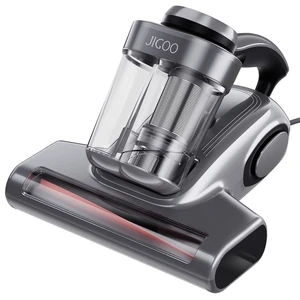 JIGOO J300 Bed Vacuum Cleaner, Dust Sensor, Pet Hair, UV and Heat, Corded | Deep-clean mattress vacuum cleaner, 500W motor, 13Kpa suction, UV-C light and 130°F heat for beds, sofas, Gray JIGOO J300 Bed Vacuum Cleaner, Dust Sensor, Pet Hair, UV and Heat, Corded | Deep-clean mattress vacuum cleaner, 500W motor, 13Kpa suction, UV-C light and 130°F heat for beds, sofas, Gray