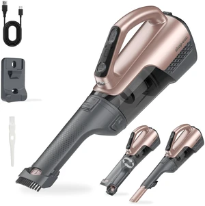 Shop-Vac S2 12V Handheld Vacuum Cordless, Rotatable Nozzle, Champagne Gold | Dual-Speed Powerful Portable Car Vacuum Rechargeable, Wall-Mounted Lightweight Hand Vacuum for Home & Car, LED, HEPA Filter Shop-Vac S2 12V Handheld Vacuum Cordless, Rotatable Nozzle, Champagne Gold | Dual-Speed Powerful Portable Car Vacuum Rechargeable, Wall-Mounted Lightweight Hand Vacuum for Home & Car, LED, HEPA Filter