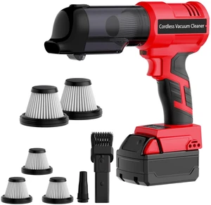 3 in 1 Handheld Vacuum Cordless Compatible with Milwaukee 18V Battery, 22000Pa Strong Suction Car Vacuum Portable Cordless for Auto Detailing,Indoor Cleaning and Pet Hair (Battery Not Included) 3 in 1 Handheld Vacuum Cordless Compatible with Milwaukee 18V Battery, 22000Pa Strong Suction Car Vacuum Portable Cordless for Auto Detailing,Indoor Cleaning and Pet Hair (Battery Not Included)