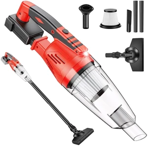 Cordless Handheld Vacuum Cleaner Compatible with Milwaukee 18V Battery | (Tool Only, No Battery),Portable Hand Vacuum with HEPA Filter&3 Attachments,Lightweight Vacuum for Car,Home & Garage Cleaning Cordless Handheld Vacuum Cleaner Compatible with Milwaukee 18V Battery | (Tool Only, No Battery),Portable Hand Vacuum with HEPA Filter&3 Attachments,Lightweight Vacuum for Car,Home & Garage Cleaning