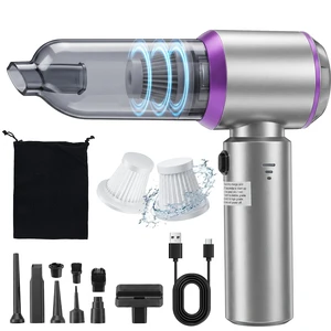 Handheld Car Vacuum Cordless, 16000Pa 3 Adjustable Strong Suction Vacuum Cleaner & Air Duster 4-in-1 with Multi-Nozzles Type-C Fast Charge Lightweight Portable Hand Vacuum for for Car Pet Home Handheld Car Vacuum Cordless, 16000Pa 3 Adjustable Strong Suction Vacuum Cleaner & Air Duster 4-in-1 with Multi-Nozzles Type-C Fast Charge Lightweight Portable Hand Vacuum for for Car Pet Home