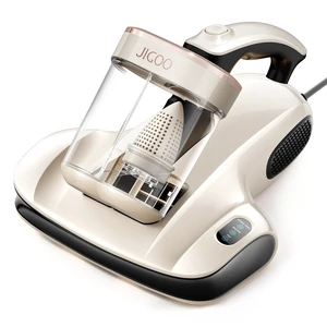 JIGOO Mattress Vacuum Cleaner UV Sanitizing, Anti-allergen Bed Cleaner with 12Kpa Suction, Handheld Vacuums for Dust & Pet Hair, Effectively Clean Up Bed, Pillows, Cloth Sofas, Carpets JIGOO Mattress Vacuum Cleaner UV Sanitizing, Anti-allergen Bed Cleaner with 12Kpa Suction, Handheld Vacuums for Dust & Pet Hair, Effectively Clean Up Bed, Pillows, Cloth Sofas, Carpets