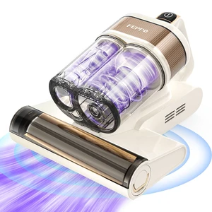 FEPPO Mattress Vacuum Cleaner PRO, 4-in-1 16Kpa Bed Vacuum with UV-C Light | 140°F Heat, HEPA Filter, Ultrasonic & 40,000 BPM, Handheld Vacuums Cleaner for Bed, Sofa, Couch, Crib(Corded, 550W) FEPPO Mattress Vacuum Cleaner PRO, 4-in-1 16Kpa Bed Vacuum with UV-C Light | 140°F Heat, HEPA Filter, Ultrasonic & 40,000 BPM, Handheld Vacuums Cleaner for Bed, Sofa, Couch, Crib(Corded, 550W)
