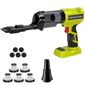 Philophca Cordless Vacuum Compatible with Ryobi 18V Battery, Handheld Electric Vacuum Cleaner with 105AW Powerful Suction, 3-Speed Car Vacuum for Home Pet Hair, Car (5 Filters, Battery Not Included) Philophca Cordless Vacuum Compatible with Ryobi 18V Battery, Handheld Electric Vacuum Cleaner with 105AW Powerful Suction, 3-Speed Car Vacuum for Home Pet Hair, Car (5 Filters, Battery Not Included)
