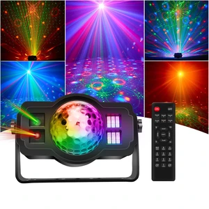 3-in-1 Disco Ball Party Lights, Sound Activated DJ Strobe Light with 60 Patterns, USB Powered Disco Light Projector for Room Decor, Glow Party Supplies, Birthday, Christmas, Halloween 3-in-1 Disco Ball Party Lights, Sound Activated DJ Strobe Light with 60 Patterns, USB Powered Disco Light Projector for Room Decor, Glow Party Supplies, Birthday, Christmas, Halloween