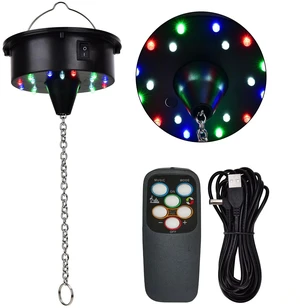 Rotating Disco Ball Motor Light, 6-12RPM Adjustable Speed DiscoBall Spinner 18LEDs for 8~24'' Large Heavy Duty Mirrorball Motor,Wedding Birthday DJ Party Decor Upgrade (Upgraded Motor 2026) Rotating Disco Ball Motor Light, 6-12RPM Adjustable Speed DiscoBall Spinner 18LEDs for 8~24'' Large Heavy Duty Mirrorball Motor,Wedding Birthday DJ Party Decor Upgrade (Upgraded Motor 2026)