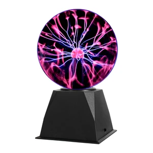 Gresus 6 Inch Plug-in Magic Plasma Ball Lamp - Touch & Sound Sensitive Interactive Plasma Lamp Nebula Sphere Globe, Science Educational Gift for Decorations/Parties/Bedroom Gresus 6 Inch Plug-in Magic Plasma Ball Lamp - Touch & Sound Sensitive Interactive Plasma Lamp Nebula Sphere Globe, Science Educational Gift for Decorations/Parties/Bedroom