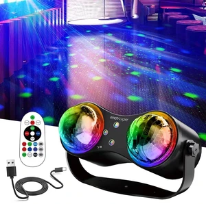 Mslitely Party Disco Strobe Ocean Star Projector Light with Red/Green LED | Sound Activated with Remote Control Stage Rave for Parties Bar Birthday Wedding KTV Christmas Halloween Dancing Décor Mslitely Party Disco Strobe Ocean Star Projector Light with Red/Green LED | Sound Activated with Remote Control Stage Rave for Parties Bar Birthday Wedding KTV Christmas Halloween Dancing Décor