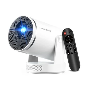Mini Projector with Wifi 6 and Bluetooth 5.4, Smart Portable Projector 4K Support, Android 14 & 400 ANSI, Auto Focus & Keystone, 1080P Small Proyector Magcubic HY320Pro for Bedroom, Movie, Outdoor Mini Projector with Wifi 6 and Bluetooth 5.4, Smart Portable Projector 4K Support, Android 14 & 400 ANSI, Auto Focus & Keystone, 1080P Small Proyector Magcubic HY320Pro for Bedroom, Movie, Outdoor