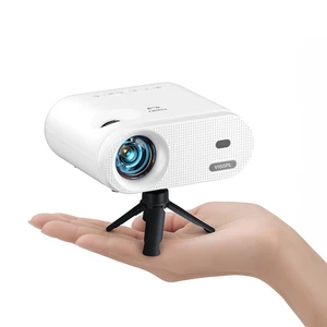Mini Projector, FHD 1080P Video Projector, Portable Outdoor Projector with Tripod, Kids Gift, Home Theater Movie Phone Projector Compatible with Android/iOS/Windows Mini Projector, FHD 1080P Video Projector, Portable Outdoor Projector with Tripod, Kids Gift, Home Theater Movie Phone Projector Compatible with Android/iOS/Windows