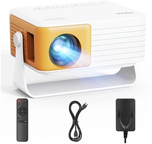 Yoton
Y3
Mini
Projector,
Ultra-Compact
317g,
360°
Stand,
Auto
Keystone | 50% zoom, Native 720P, Support 1080P, Small Movie Projector for phone, Compatible with TV Stick/HDMI/USB/TF Card Yoton
Y3
Mini
Projector,
Ultra-Compact
317g,
360°
Stand,
Auto
Keystone | 50% zoom, Native 720P, Support 1080P, Small Movie Projector for phone, Compatible with TV Stick/HDMI/USB/TF Card