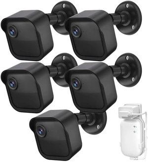 5 Pack Camera Mount for Blink Outdoor 4/2K+/3rd Gen,Blink Module Core Mount | 360° Adjustable Wall Mount,Flexible Angles,Weatherproof Protective Housing forBlink Outdoor Camera(Camera is Not Included) 5 Pack Camera Mount for Blink Outdoor 4/2K+/3rd Gen,Blink Module Core Mount | 360° Adjustable Wall Mount,Flexible Angles,Weatherproof Protective Housing forBlink Outdoor Camera(Camera is Not Included)