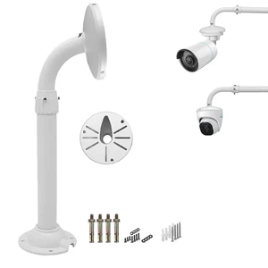 WiTi Security Camera Mount Bracket 6 inch Base,15.7inch-23.6 inch Extendable J-Pole Compatible with Reolink Amcrest IP Cameras, Solid Metal Mounting Bracket for Camera System Outdoor and Indoor WiTi Security Camera Mount Bracket 6 inch Base,15.7inch-23.6 inch Extendable J-Pole Compatible with Reolink Amcrest IP Cameras, Solid Metal Mounting Bracket for Camera System Outdoor and Indoor